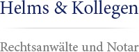 Logo Helms & Kollegen Rechtsanwälte u. Notar