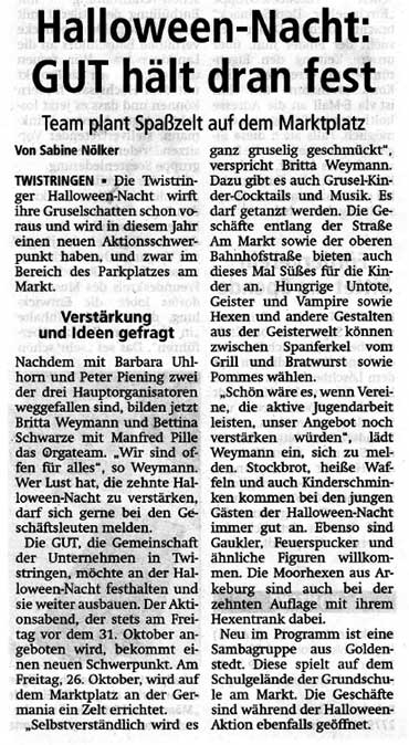 Kreiszeitung 30. August 2018