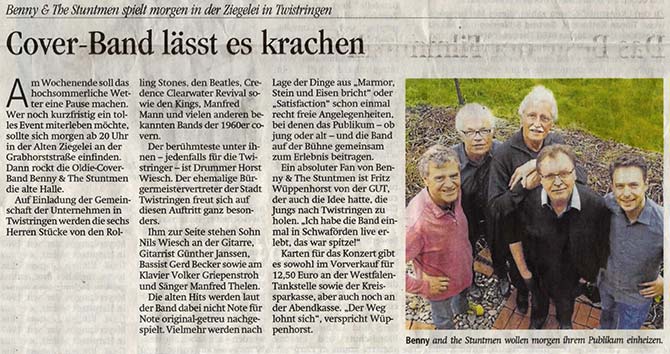 Kreiszeitung 2. August 2019