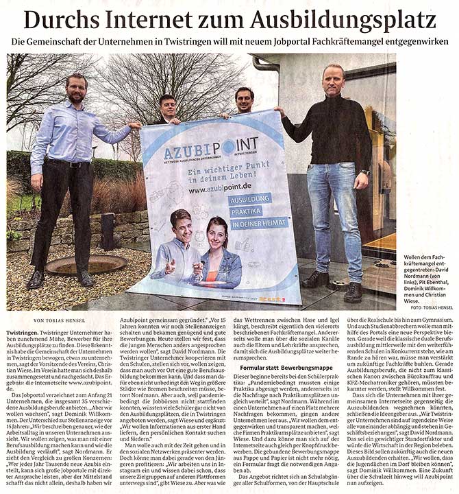 Quelle: Syker Kurier, 01. Februar 2022