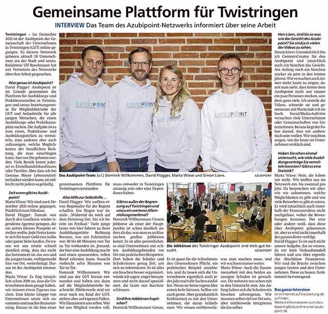 Quelle: Kreiszeitung, 18. April 2026